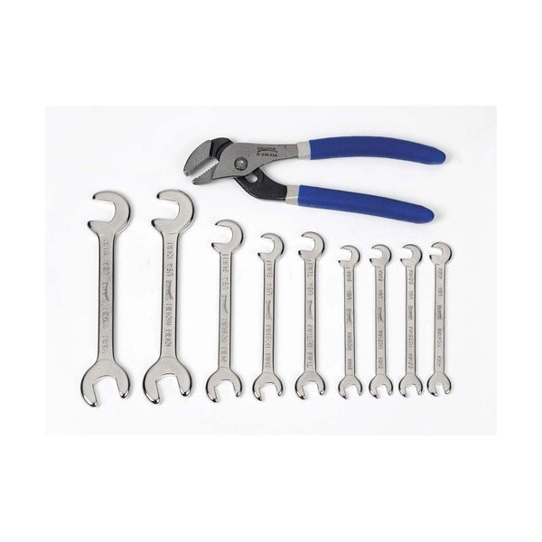 Williams Open End Wrench, Rounded, 14 MM Opening, 5 3/4 Inch OAL JHW1114MM - main